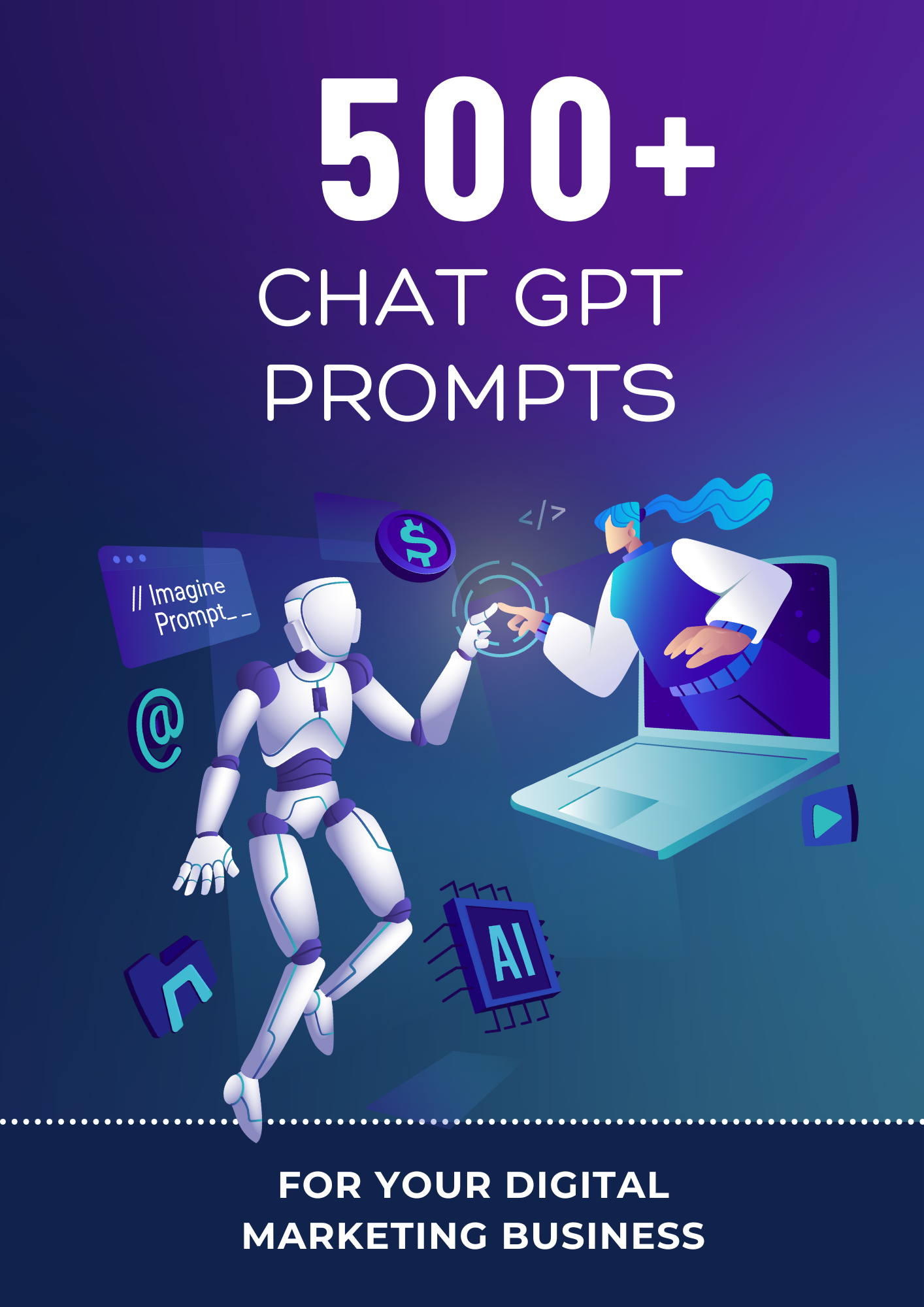 500+ ChatGPT Prompts for Digital Marketing Success | AI Tools for Content, SEO & Sales