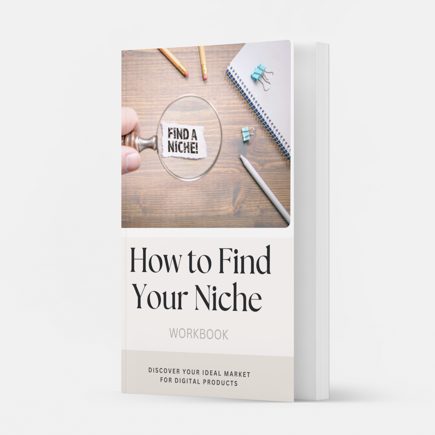Niche Finder Workbook | Discover Your Profitable Niche for Digital Products