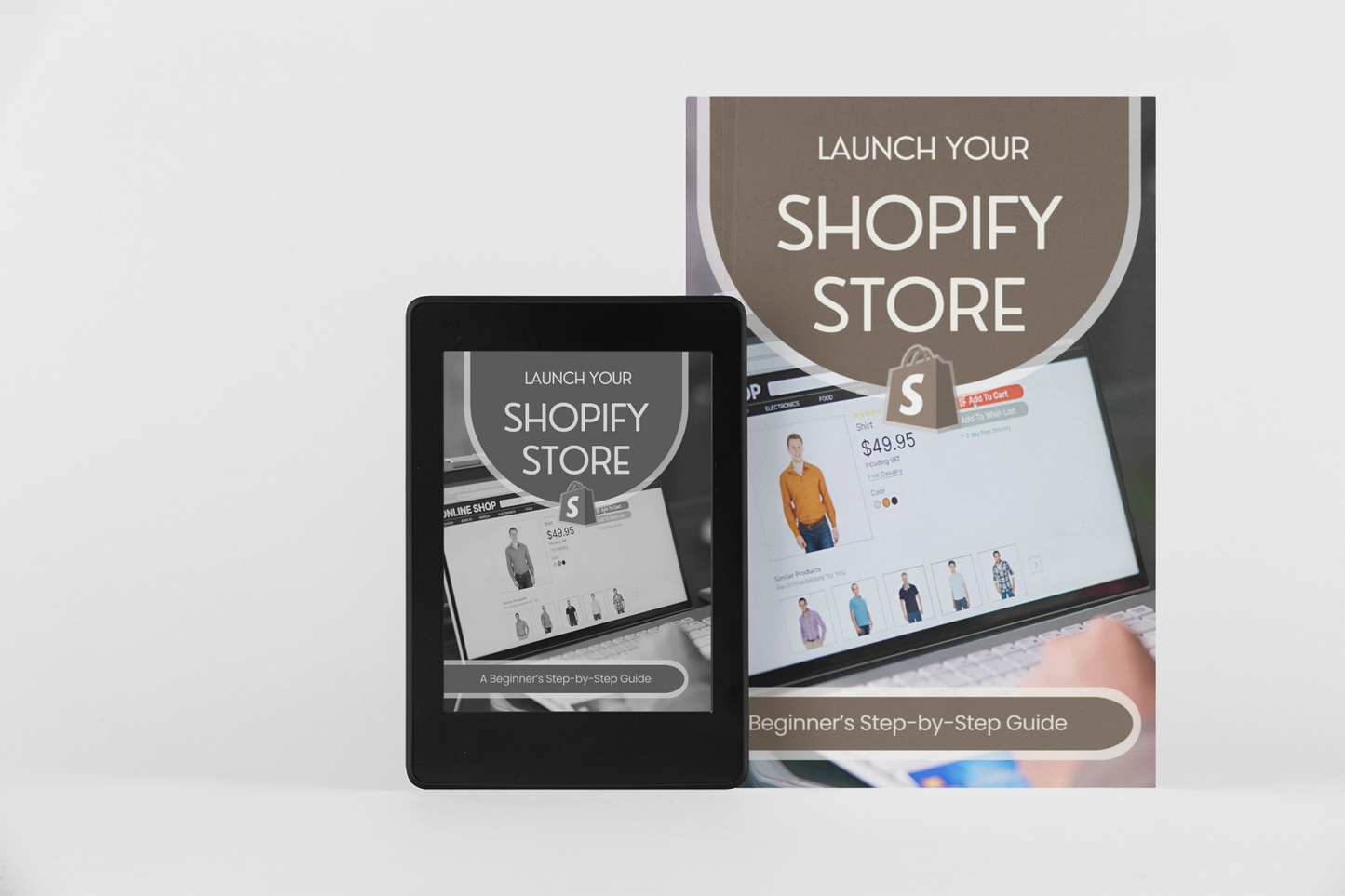Launch Your Shopify Store eBook | Step-by-Step Beginner's Guide to Starting an Online Business