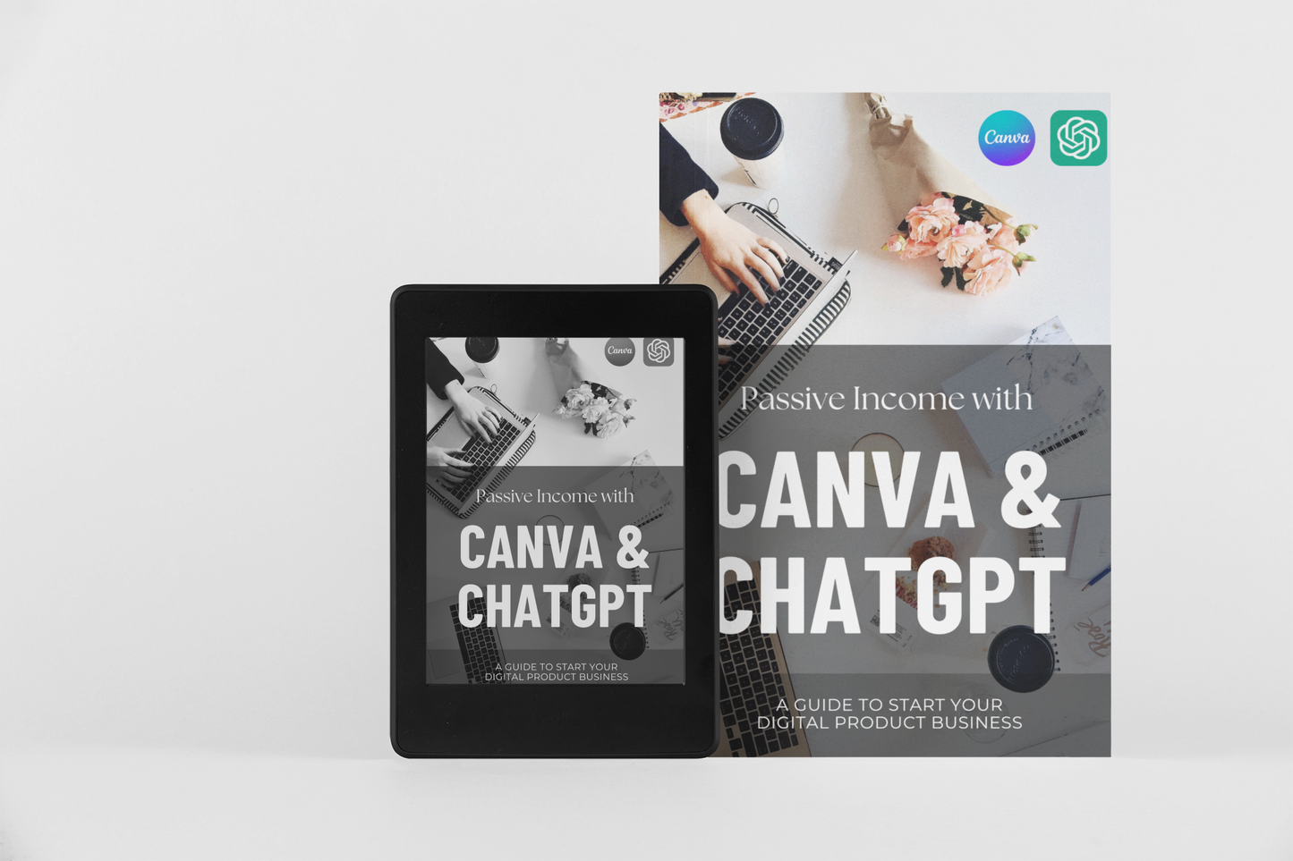 Passive Income with Canva & ChatGPT | Create & Sell Digital Products Online