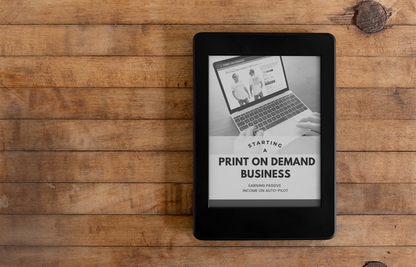 Start and Scale a Print-On-Demand Business | The Ultimate Guide to Passive Income with Zero Inventory | POD Business