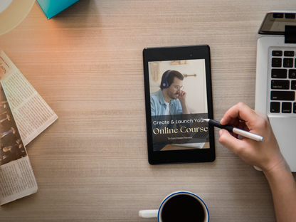 Create & Launch Your Online Course eBook | Step-by-Step Guide to Build Passive Income with Digital Courses
