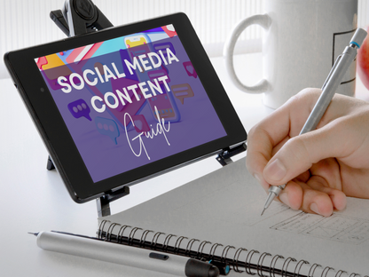 Social Media Content Guide | 90 Days of Ideas, 150 Hooks, 100 CTAs & Captions