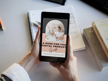 A Done-For-You Digital Product Guide | Launch Your Passive Income Business in 30 Days